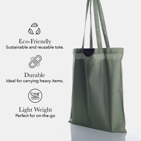    alt="Deniva Solid Tote Bag  - Eco-friendly tote Bag"