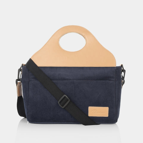   alt="Cordelle Mini Tote Bag - Navy - Eco-friendly Tote Bag"